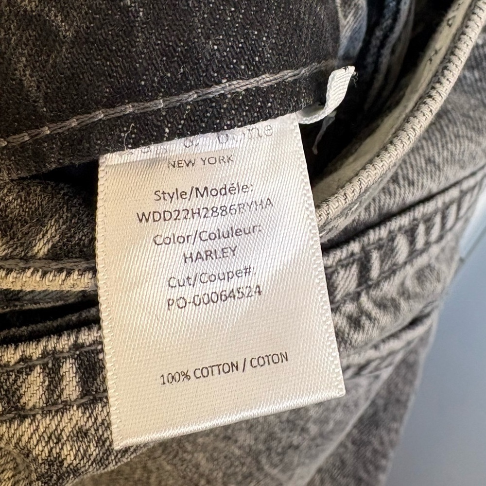 rag & bone NEW Alex High-Rise Straight-Leg Jeans Size 23 - Picture 8 of 8